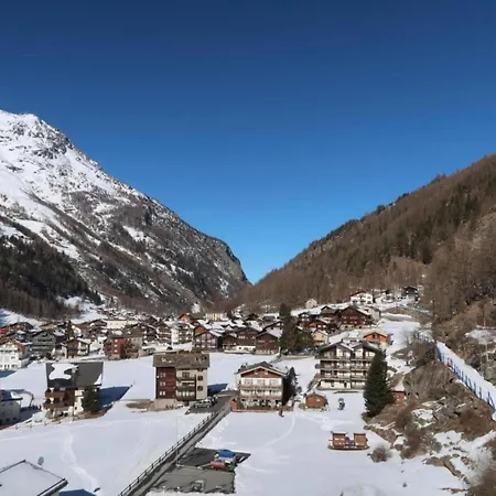Appartement New In The Heart Of The Valley Saas-Grund